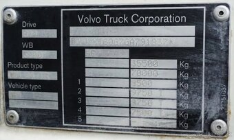 9060 - Volvo FMX 540 - 8x4 - Valník + HR-FASSI F295 – EURO 6 - 18