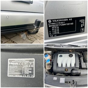 7 MIEST VW TOURAN FL 1.9TDi 77kW Bez DPF ✅CENA NA SK ŠPZ - 18