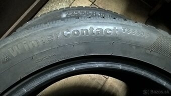 ZIMNÉ 225/55 R18 98T 4ks COOPER a 4 ks CONTINENTAL cca 7-8mm - 19