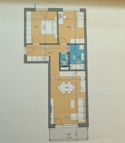 Moderný 3izb, BORY, ul Jána Langoša, 80m2, p. 2/6, nový, ih - 19