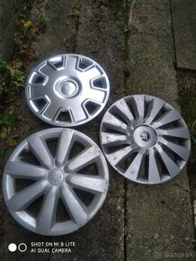 Puklice kryty kolies po kuse R13 R14" R15 R16 - 19