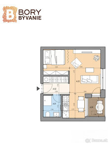 BOSEN | Praktický byt s loggiou v projekte BORY Bývanie, Han - 19