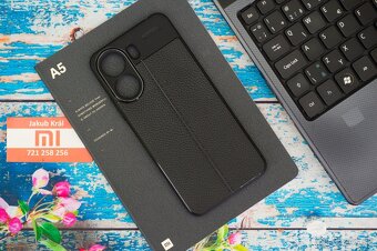 Puzdro s koženkovým vzorom Xiaomi / Redmi / Poco - 19