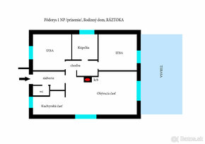 MUROVANÝ RODINNÝ DOM / RÁZTOKA / POZEMOK 909 m2 - 19