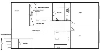 PRIEVIDZA / Apartmán - Mezonet 3+1/ 85 m2 + 20 m2 TERASA... - 19