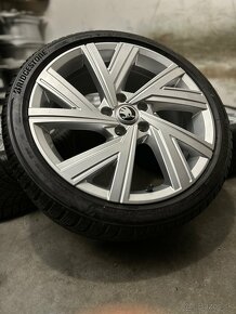 Sada kolies VW Golf 8 - Bergamo 5x112 R18 , 225/40/18 Bridge - 19