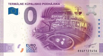 0 € / 0 euro souvenir bankovky 2024 - 19