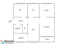 KRÁSNY PREROBENÝ 4-IZBOVÝ BYT S LODŽIOU, 87M2, SEKČOV-PREŠOV - 19