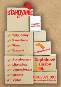 STAHOVANIE KOSICE, PROFESIONALNE, LACNE STAHOVANIE - 19