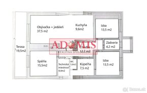 4-izbový bungalov + garáž + záhradný domček s kuchyňou, Geča - 19