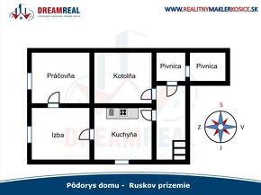 Rodinný dom v obci Ruskov s 950 m2 pozemkom - 19