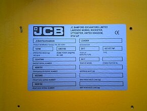 JCB 437 Čelný nakladač, Bager, 2017, - 19