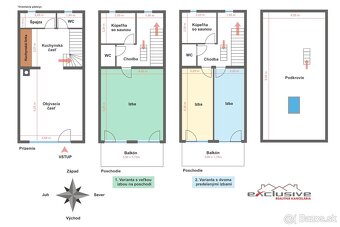 3 IZBOVÝ APARTMÁN - DOMAŠA-VALKOV, 120 M2, BALKÓN, TERASA - 19