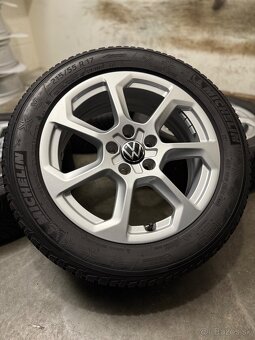 Zimná sada 5x112 R17 , 215/55/17 Audi Q2 , Karoq, TRoc - 19