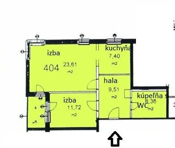 Moderný 2izb,Špieszova, 65m2, výborná lokalita pri Nám.sv.Fr - 19