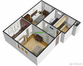 Exkluzívne 3-izb. byt, čiastočná rek., 57 m2, N. Šebastová - 19