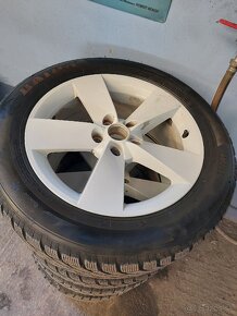 5x112R17 Škoda 7J ET45 + 225/55R17 - 19