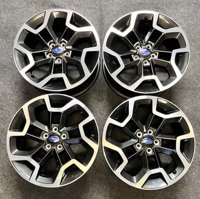 5x100 R17 ORIGINÁL alu disky Subaru XV Crosstrek - TOP STAV - 19