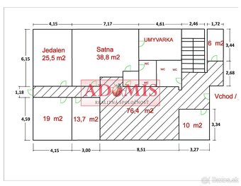 prenájom hala - výrobná 285m2 s vlastným vykurovaním,vjazd,  - 19