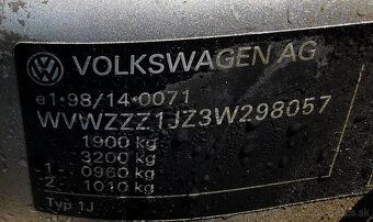 vw bora1,9 tdi combi - 19