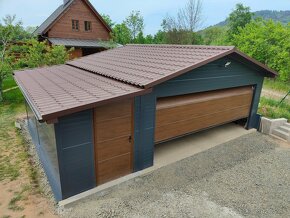 Zateplená panelová montovaná garáž 4x6/6x6m celé Slovensko - 19