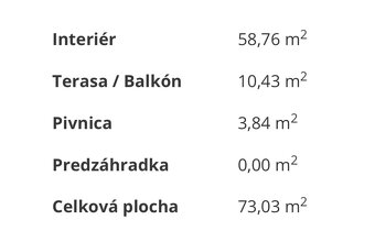 Veľkorysý 2 izbový byt s loggiou a parkingom - 19