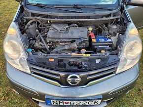 NISSAN NOTE 1.4i 1.majiteľ-kúpené v SR 2012 - 19