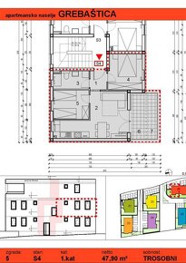 CHORVÁTSKO - Nové 3-izbové apartmány - GREBAŠTICA - 19