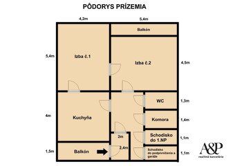 5 IZB. RODINNÝ DOM S GARÁŽOU, POZEMOK 951M2, HLBOKÉ, okr. SE - 19