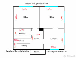 RODINNÝ DOM / HIADEĽ / okres B. Bystrica / pozemok 837 m2 - 19