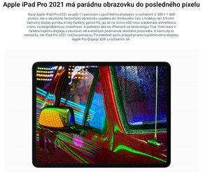 iPad Pro 11" | 128GB Wi-Fi + Cellular M1, ročník 2021 - 19