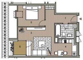 SVETLÝ 2i.BYT S LOGGIOU, 53m2, S PARKOVANÍM V NOVOSTAVBE. - 19