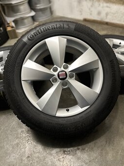 Zimná sada 5x112 R17 , 215/65/17 Škoda Nanuq - Kodiaq Tiguan - 19