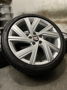 Sada kolies VW Golf 8 - Bergamo 5x112 R18 , 225/40/18 Bridge - 19