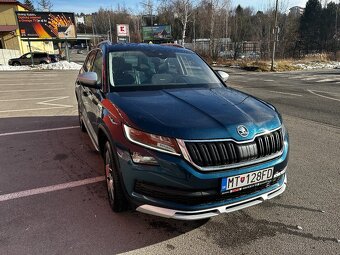 ŠKODA 7-miest Kodiaq Scout 2,0 TDI 140 kW 7-st. automat. 4x4 - 19