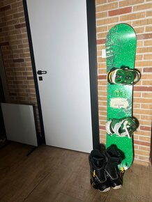 BURTON SNOWBOARD SET+SPYDER NOHAVICE - 19