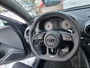 AUDI KOŽENÝ EXCLUSIVE VOLANT + AIRBAG + F1 PADLA - 19