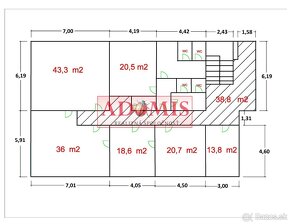 Prenájom hala Čaňa - výrobná 230m2 s vlastným vykurovaním, 2 - 19