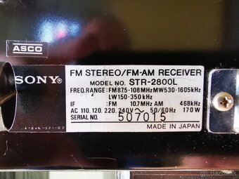 SONY STR 2800L - 19