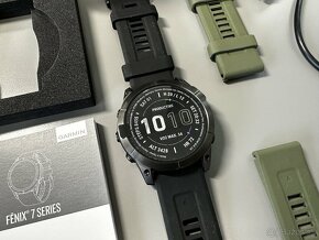 Garmin Fenix 7X Sapphire Solar Carbon Gray DLC Titanium - 19