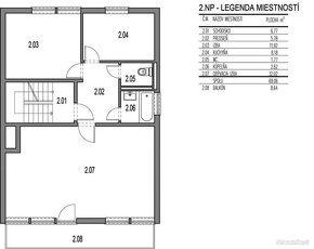 RD (ÚP 202 m2) s garážou na 474 m2 pozemku, Buková ul., BA I - 19