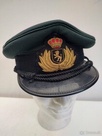 Starožitné originálne vojenské čiapky lekárov - obdobie 1900 - 19