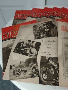 Staré časopisy svět motorů 1950 až 58 - 19