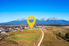 Stavebný pozemok, Mlynica 855m2, výhľad na Vysoké Tatry - 19