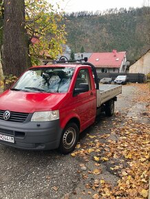 Valník s hydraulickou rukou Transporter T5 1,9TDi - 19