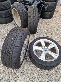 5x112 R20 + 255/45 R20 M+S zimné sada orig. AUDI - 19