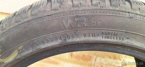 4 ks ZIMNÉ 225/45 R17 91H NOKIAN cca 6-7 mm  rok 2021 a 2018 - 19