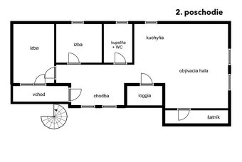 Exkluzívna ponuka Priestranný 2-generačný rodinný dom - 19