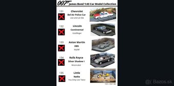 Kupim modely James Bond 1:43 - 19