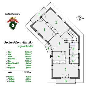 Rodinný dom s veľkým pozemkom v obci Kordíky - 19